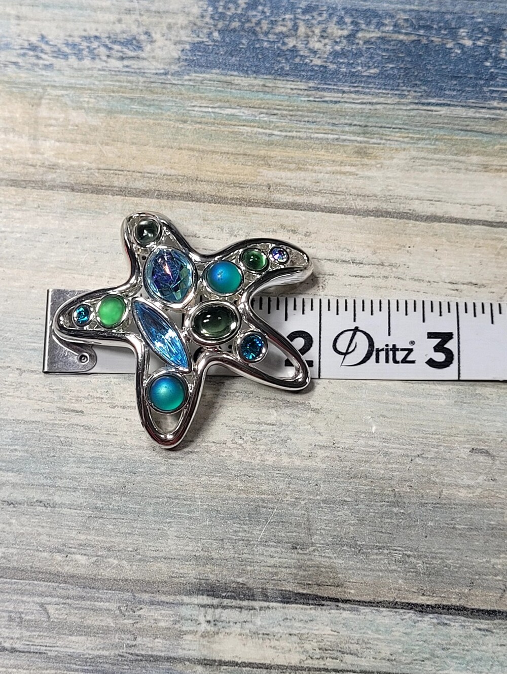 MONET Starfish Brooch - Picture 5 of 7